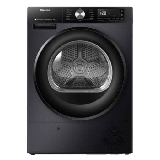 Hisense 9KG Heat Pump Dryer Titanium Steam Refresh
